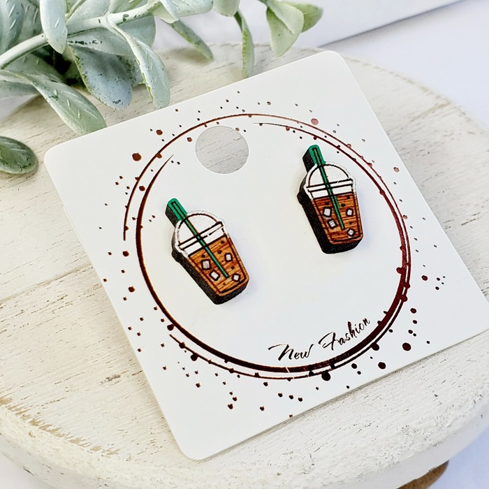 Hand Painted Teacher Studs | 16 Styles