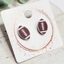 Style 2- Acrylic Footballs Game Day Studs | 31 Styles