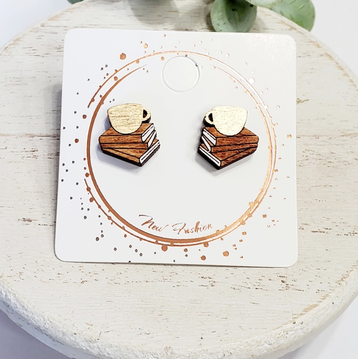 Hand Painted Teacher Studs | 16 Styles