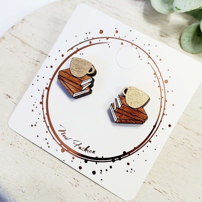 Hand Painted Teacher Studs | 16 Styles
