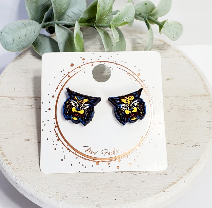 Team Mascot Studs | 25 Styles