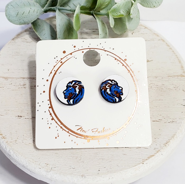 Team Mascot Studs | 25 Styles