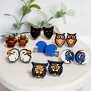  Team Mascot Studs | 25 Styles