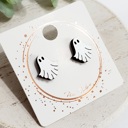 Style 1 - Ghosts Halloween Studs | 30 Styles