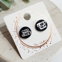 Style 19 - Mon Cher, Cara Mia Halloween Studs | 30 Styles