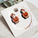 Style 21 - Goose Jack-O-Lanterns Halloween Studs | 30 Styles
