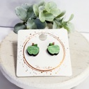 Style 24 - Green Apples Fall Studs | 25 Styles