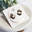 Style 1 - Goose Pumpkin Pie Thanksgiving Studs | 18 Styles