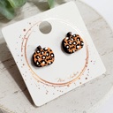Style 18 - Cheetah Pumpkins Thanksgiving Studs | 18 Styles