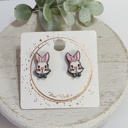  Hand Painted Easter Studs | 22 Styles