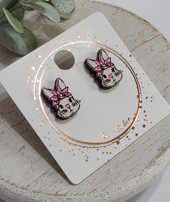 Hand Painted Easter Studs | 22 Styles