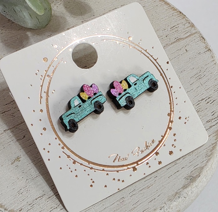 Hand Painted Easter Studs | 22 Styles