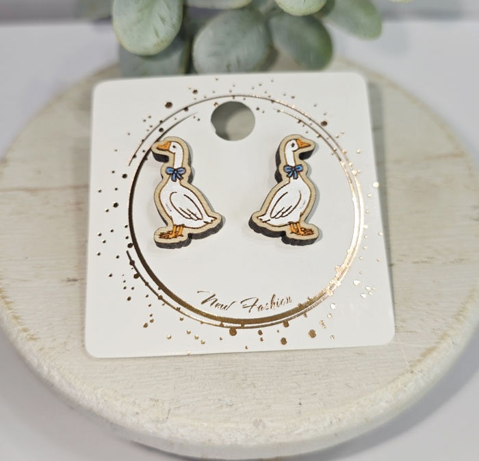 Hand Painted Silly Goose Collection | 22 Styles