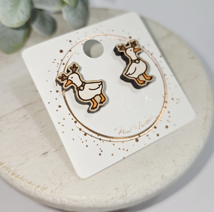 Hand Painted Silly Goose Collection | 22 Styles