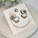 Style 21 - Shamrock Hand Painted Silly Goose Collection | 22 Styles