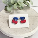  Hand Painted Americana Studs | 30 Styles