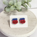  Hand Painted Americana Studs | 30 Styles