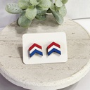  Hand Painted Americana Studs | 30 Styles