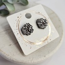Style 19-Hand Painted Cheer Poms Game Day Studs | 31 Styles