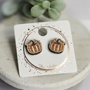 Style 2 - Pumpkin Books Fall Studs | 25 Styles