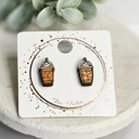 Style 16 - Frappe (10MM) Fall Studs | 25 Styles