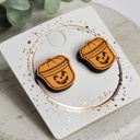 Style 28- Jack-o-lantern Bucket Halloween Studs | 30 Styles