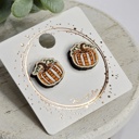 Style 2 - Pumpkin Books Fall Studs | 25 Styles