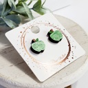 Style 24 - Green Apples Fall Studs | 25 Styles