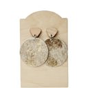  Hair on Hide Genuine Leather Earrings