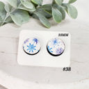  Snowflake Wood Studs
