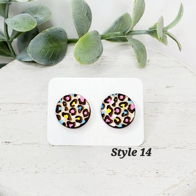 Cheetah Wood Studs