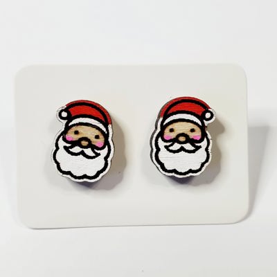 Christmas Wood Studs | Style 3