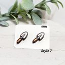  Hand Painted Shovel Gardening Studs
