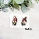  Gnome Flower Gardening Studs
