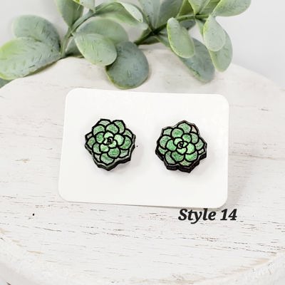 Succulent Studs