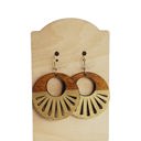  Round Cutout Earrings