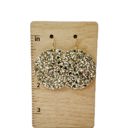  Gold Glitter Earrings