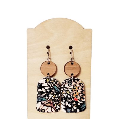 Premium Leather Butterfly Earrings