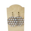  Acrylic Football Earrings