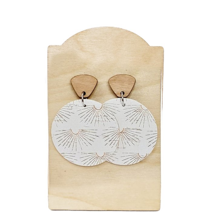 Sunburst Drop Earrings