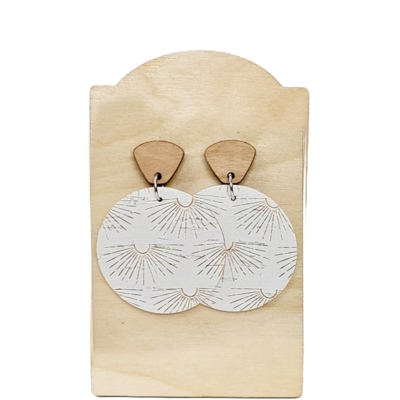 Sunburst Drop Earrings