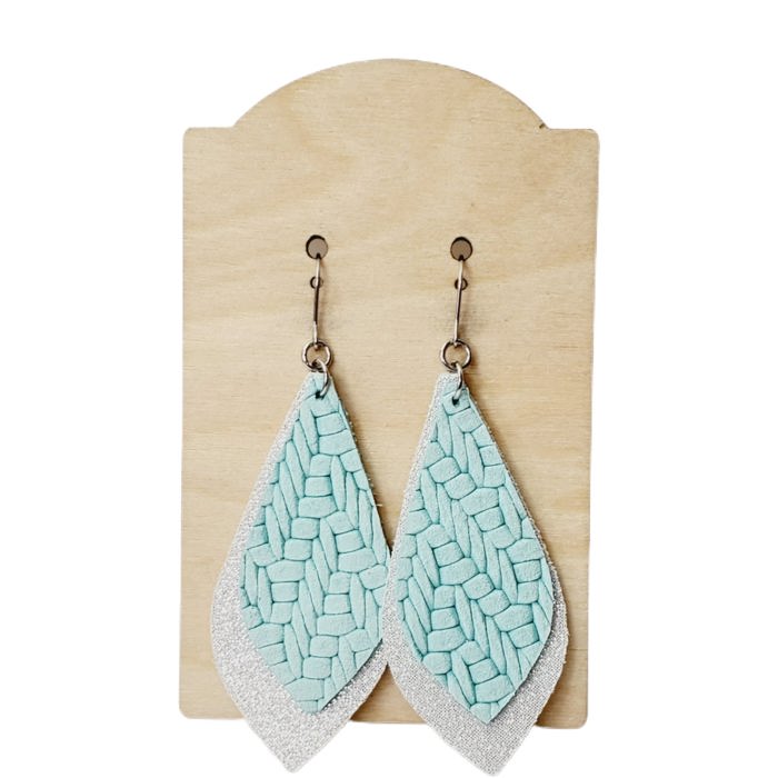 Premium Genuine Leather Earrings