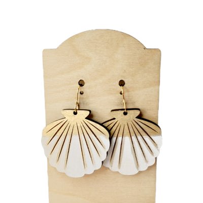 Tropical Shell Earrings