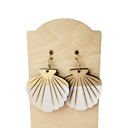 Tropical Shell Earrings