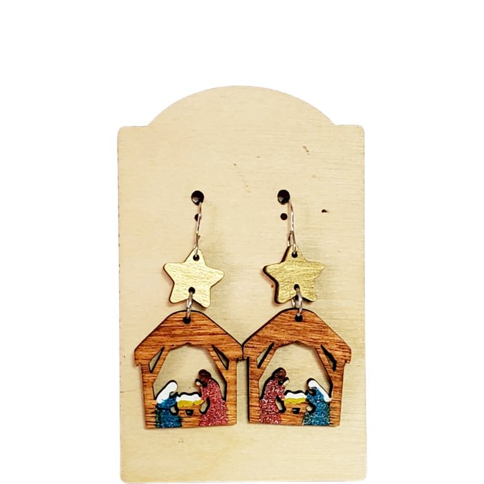 Away in a Manger Earrings