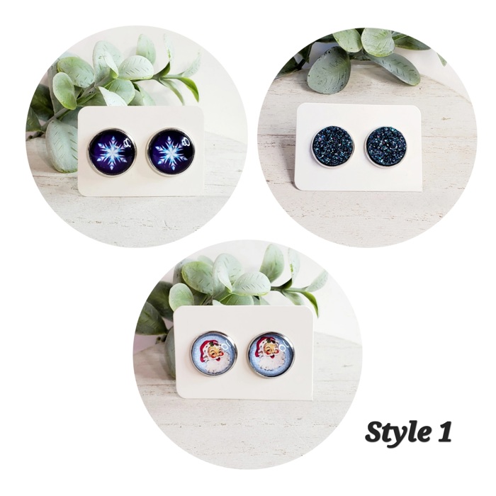 Christmas Studs | 3-Packs