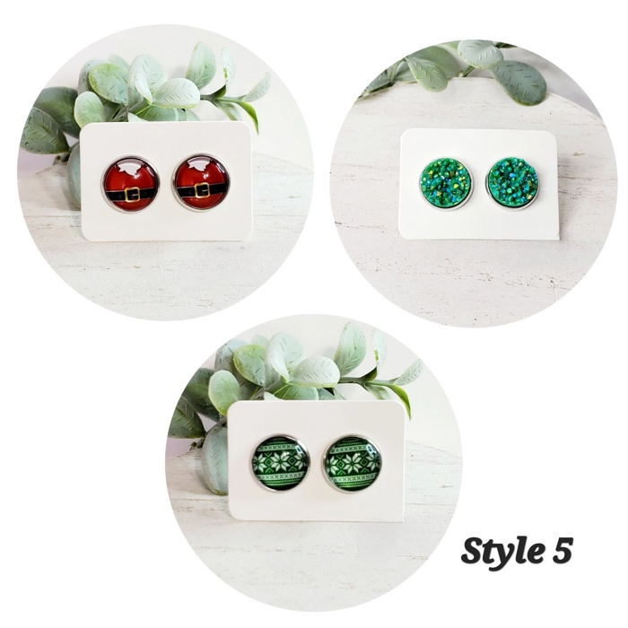 Christmas Studs | 3-Packs