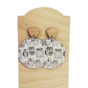  Owl Drop Earrings