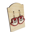  ASL Sign Language Earrings | I Love You