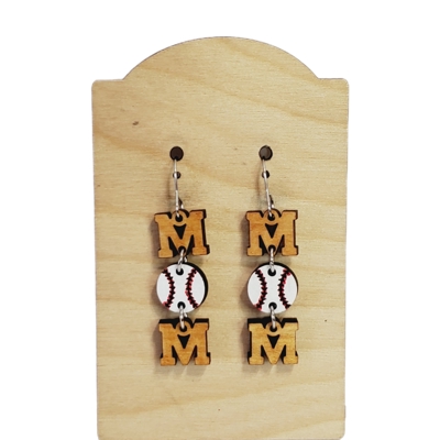 Baseball Mom Earrings